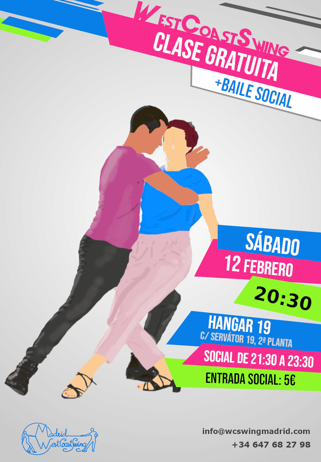 Clase de iniciación y social de WCS