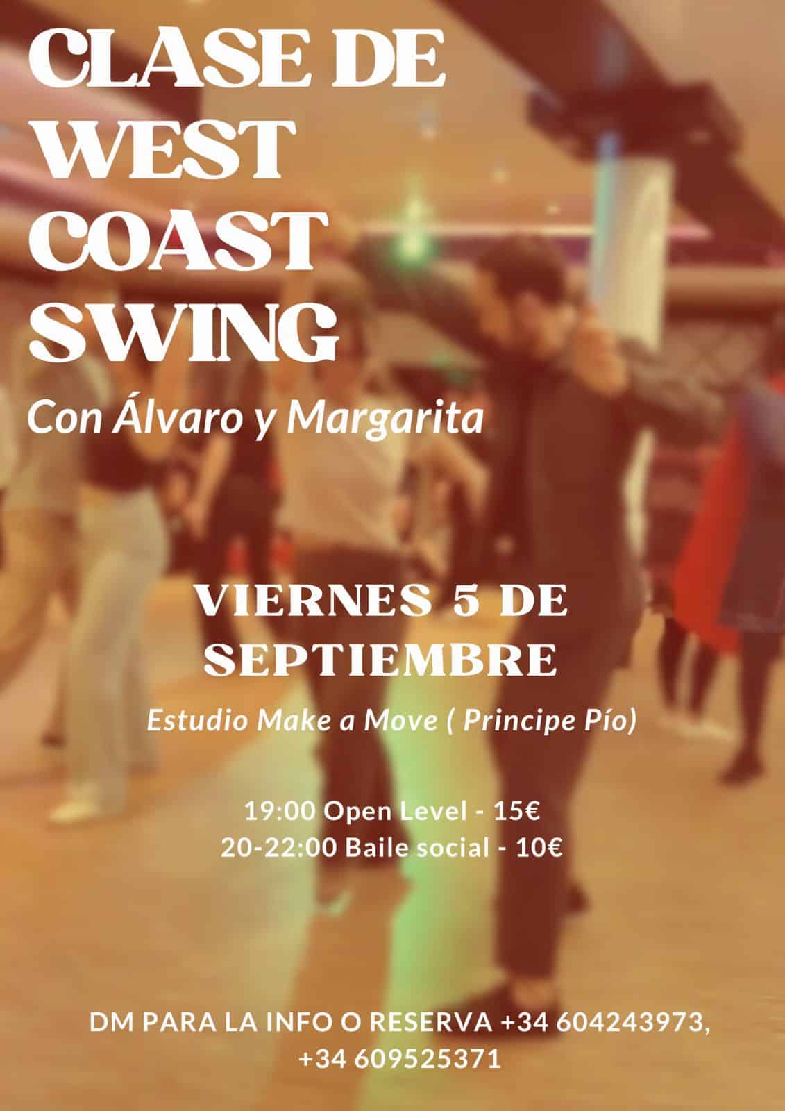 Taller de WCS y baile social