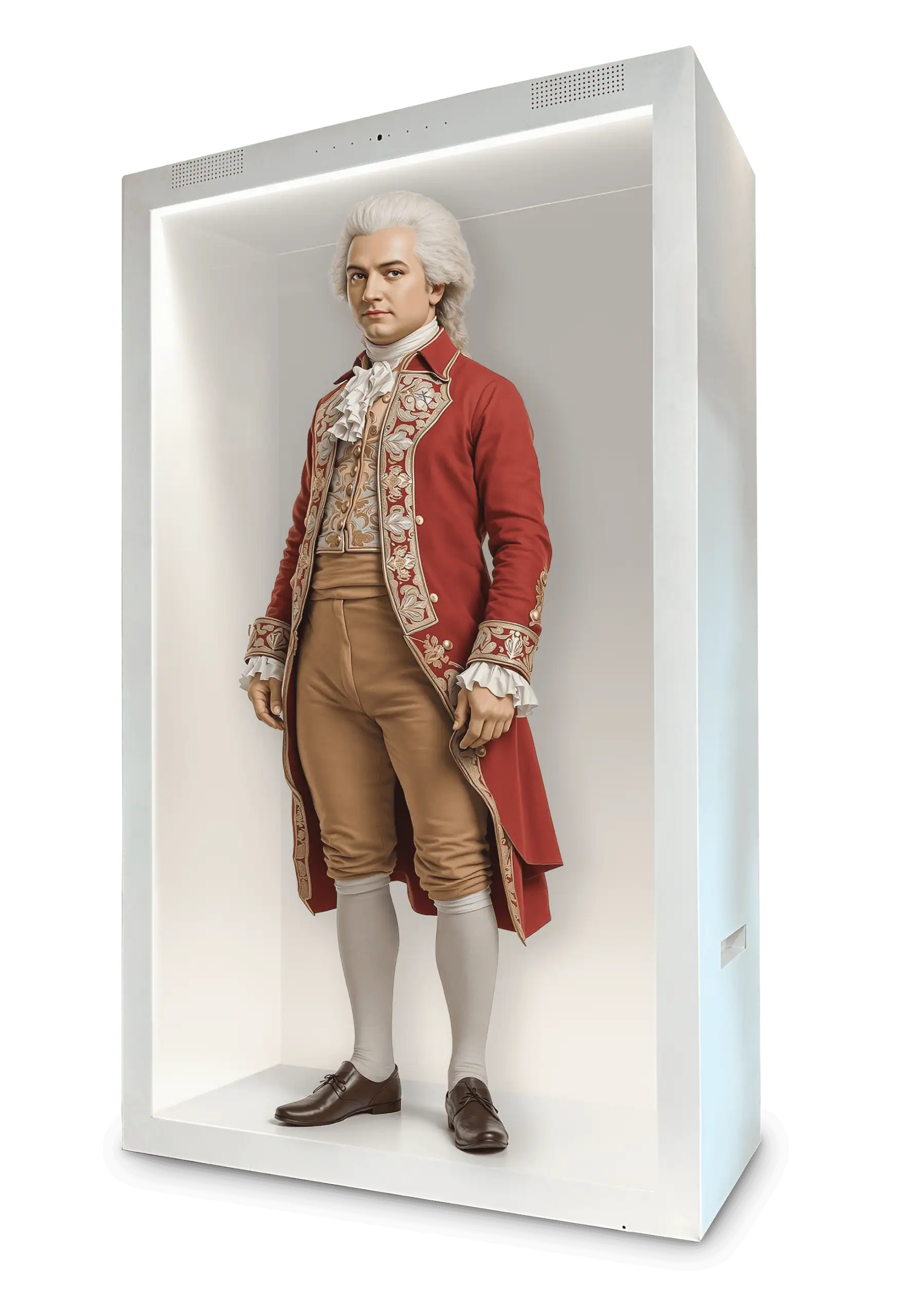 Hologram avatar interactive hologram by Ailias, Full conversation hologram technology for events and retail