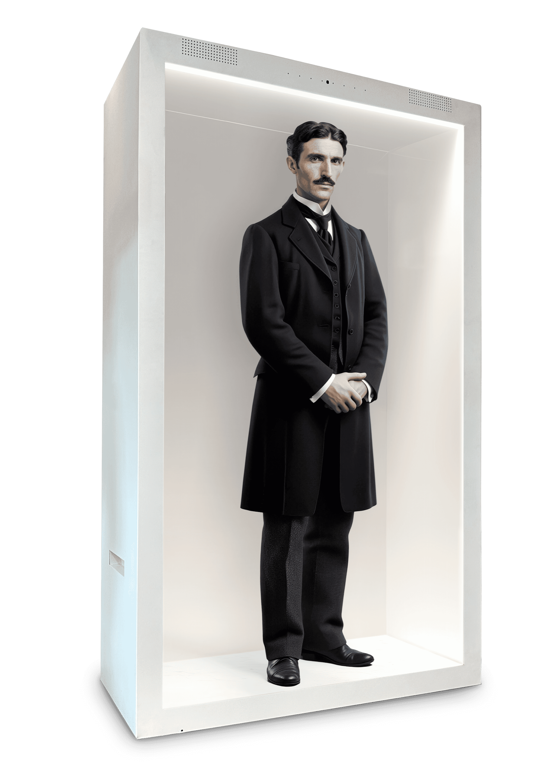 Hologram avatar interactive hologram by Ailias, Full conversation hologram technology for events and retail