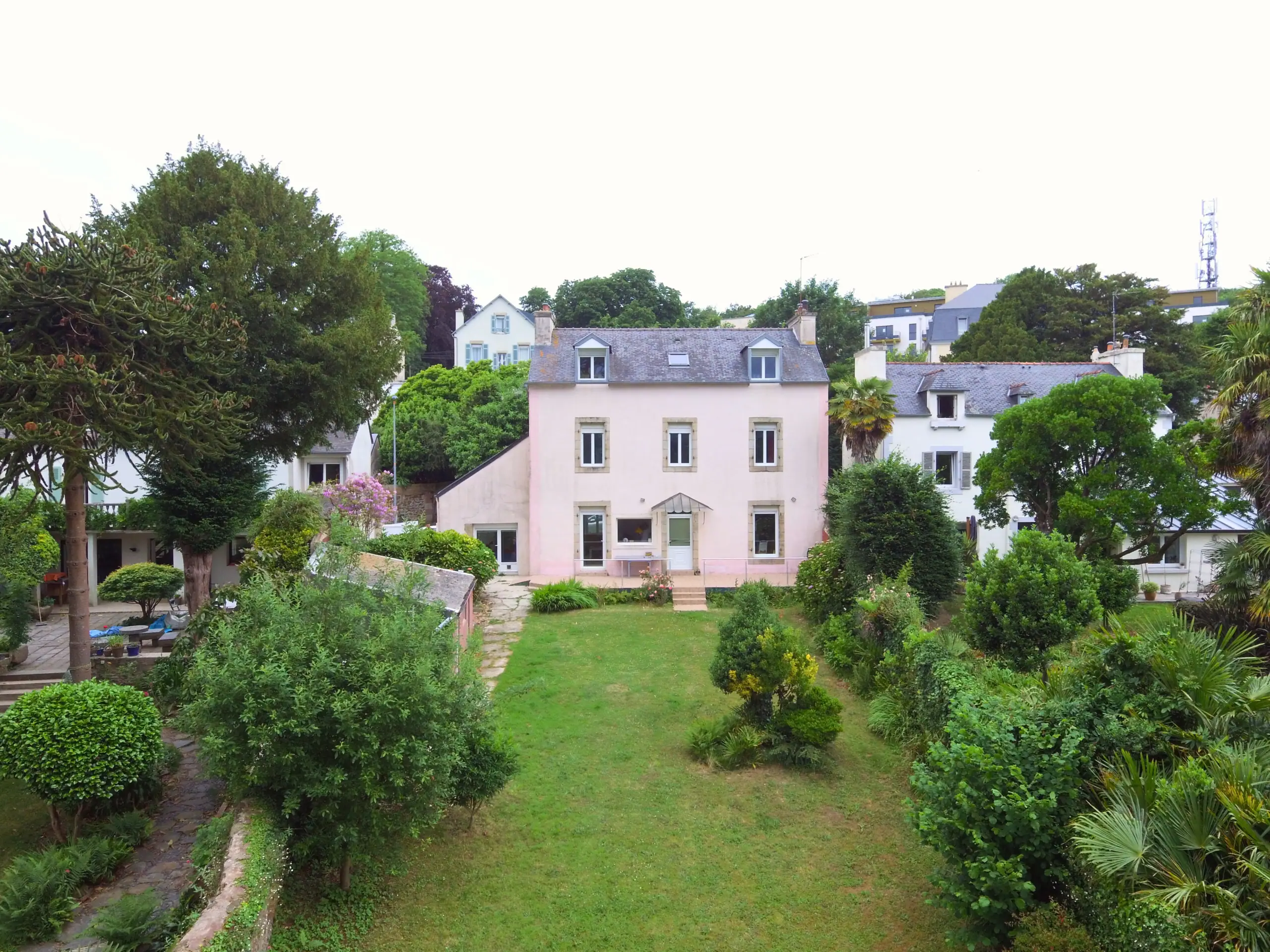 Façade maison de caractère Le Relecq-Kerhuon
