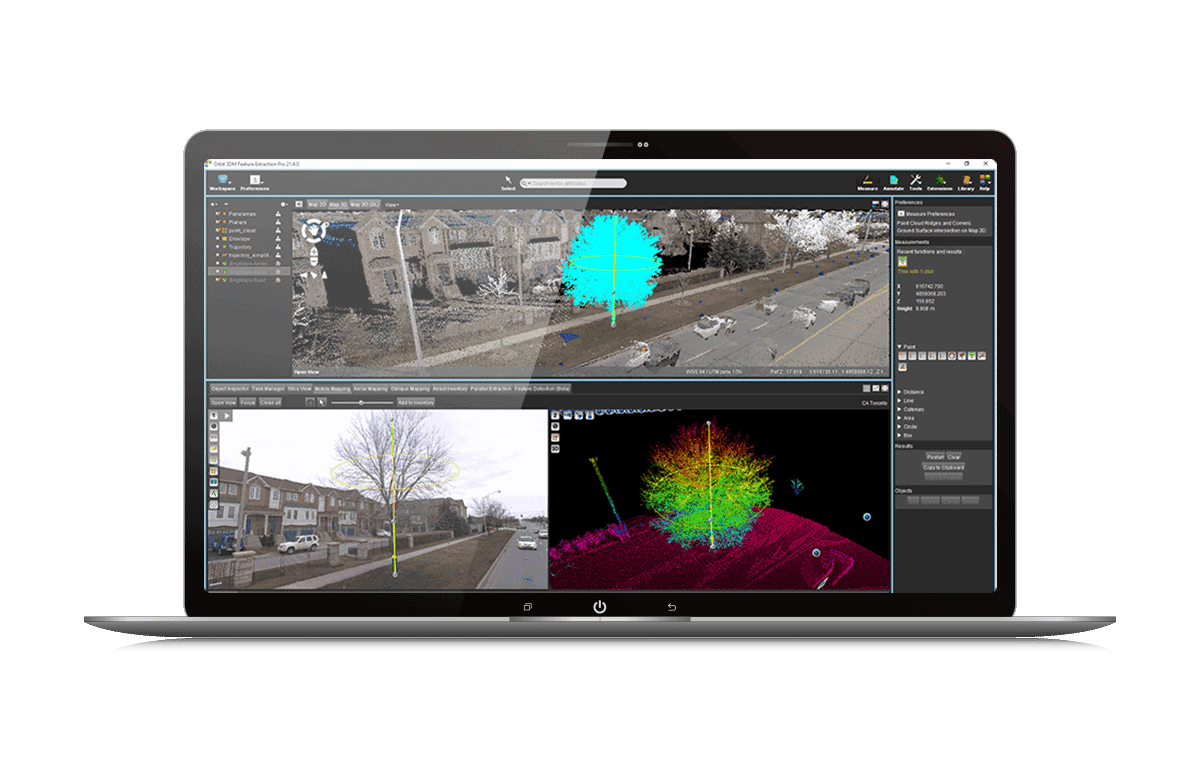 Extraction et classification de données 3D dans iTwin Capture Modeler pour la gestion d'infrastructures
