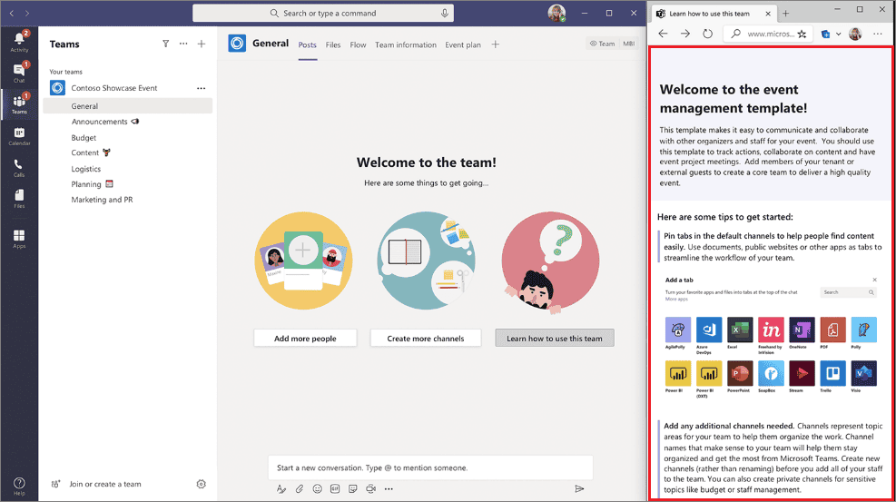 Customize MS Teams