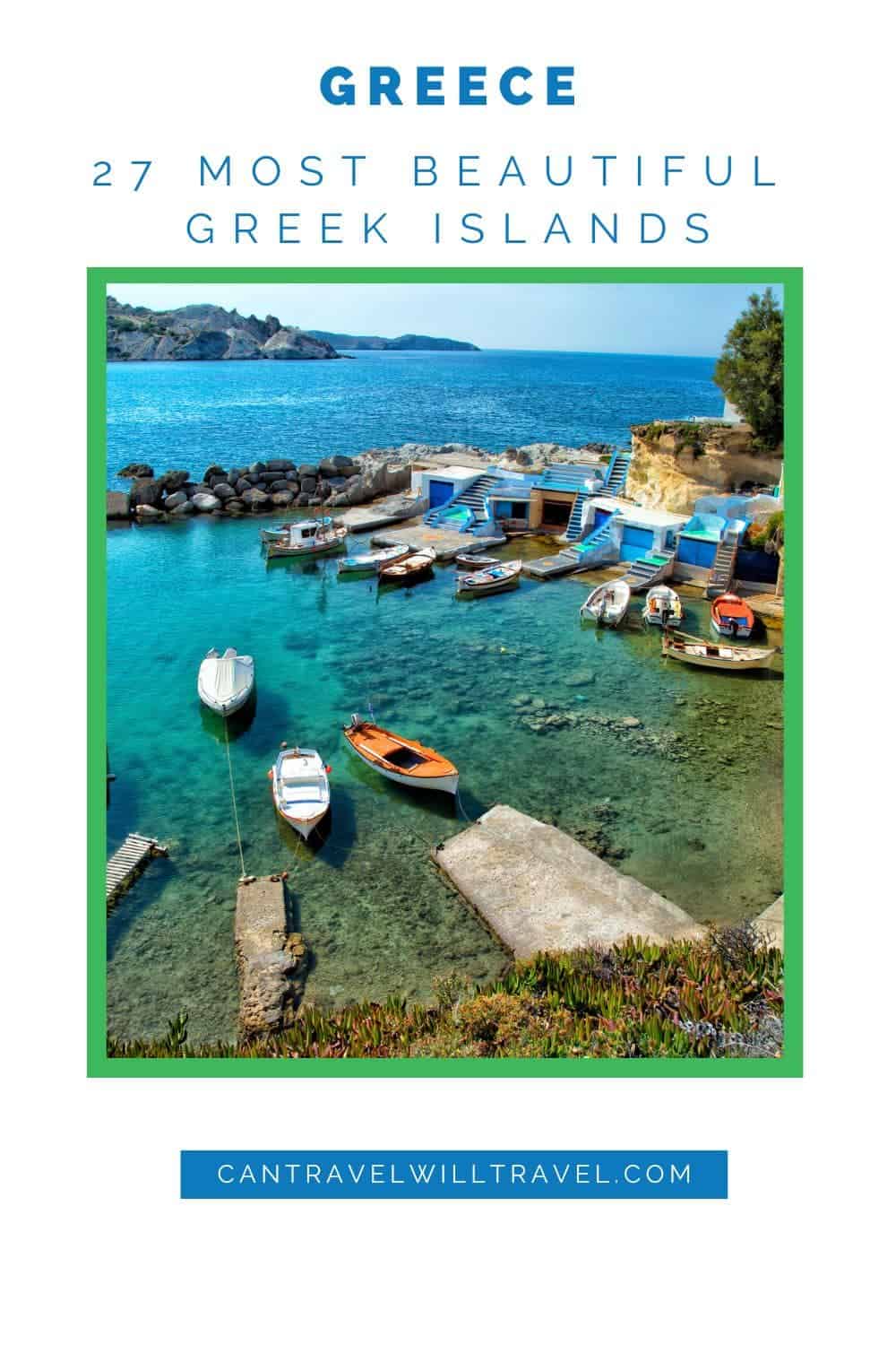 27 Most Beautiful Greek Islands
