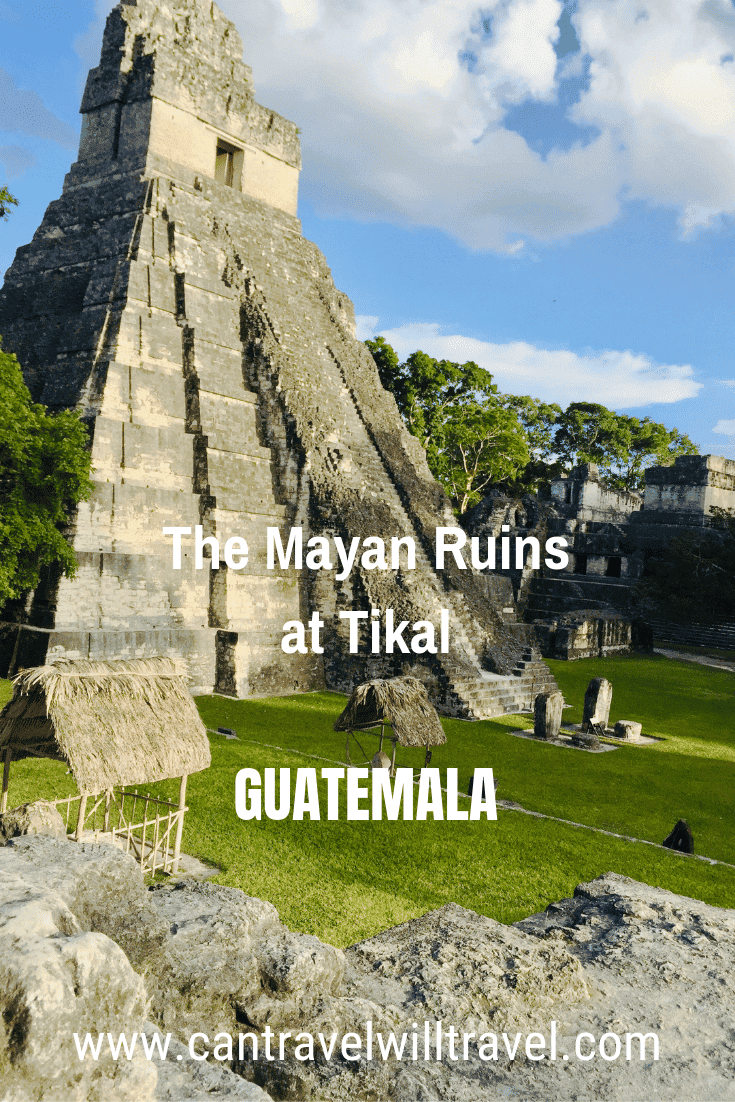 The Mayan Ruins of Tikal, Guatemala Pin1