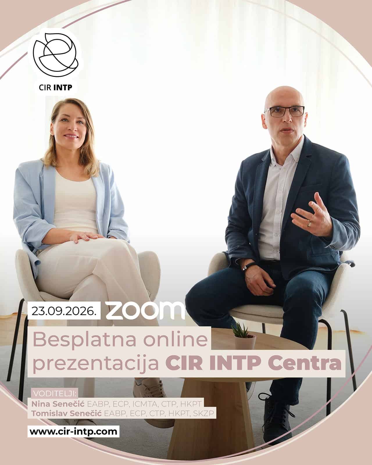 Besplatna online prezentacija CIR INTP Centra