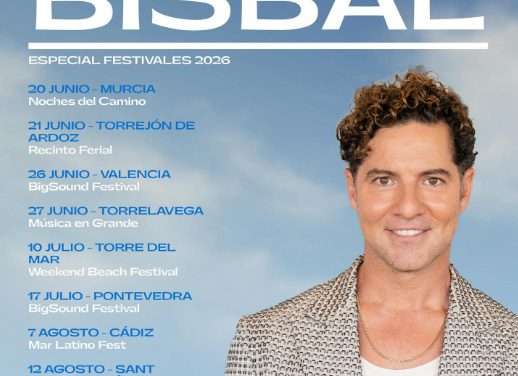 David Bisbal Gira 2026: Fechas, Festivales y Entradas | Guía Completa