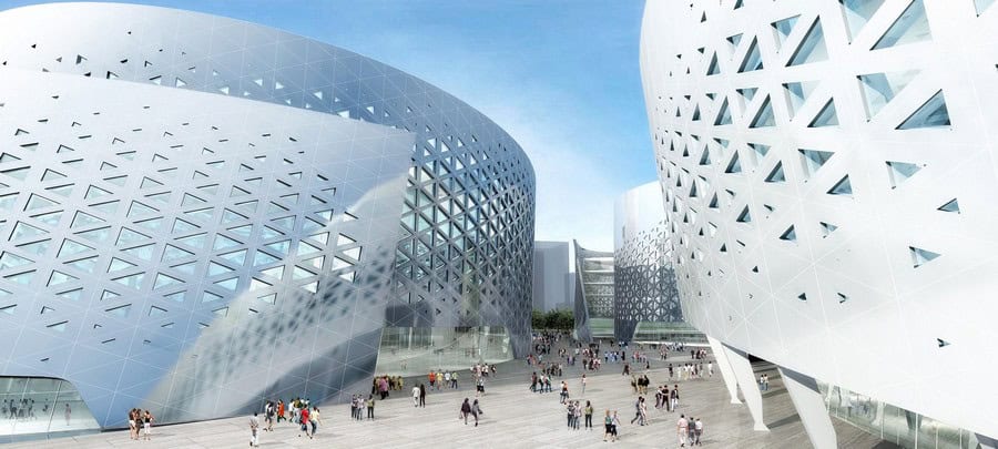 Chengdu Tianfu Cultural And Performance Centre, China Building