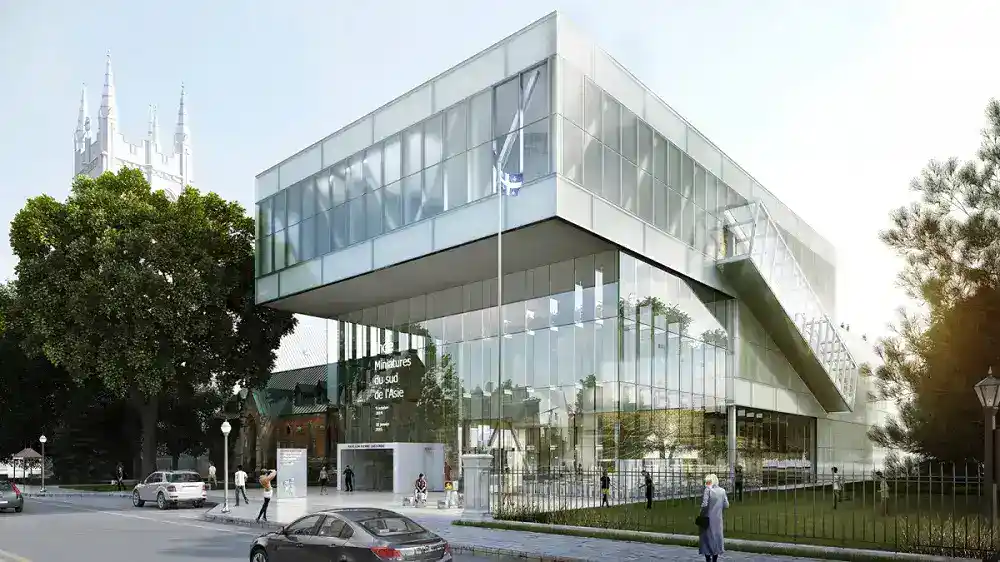 MNBAQ Quebec Museum building design by OMA