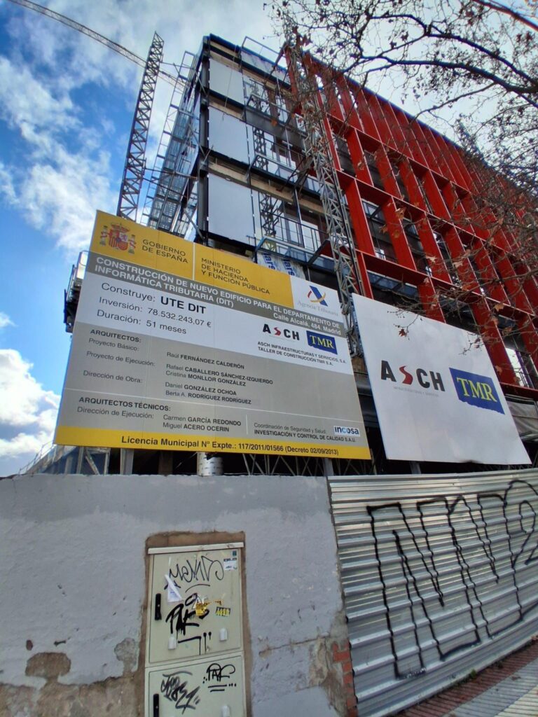 Proyecto con encofrados TBT