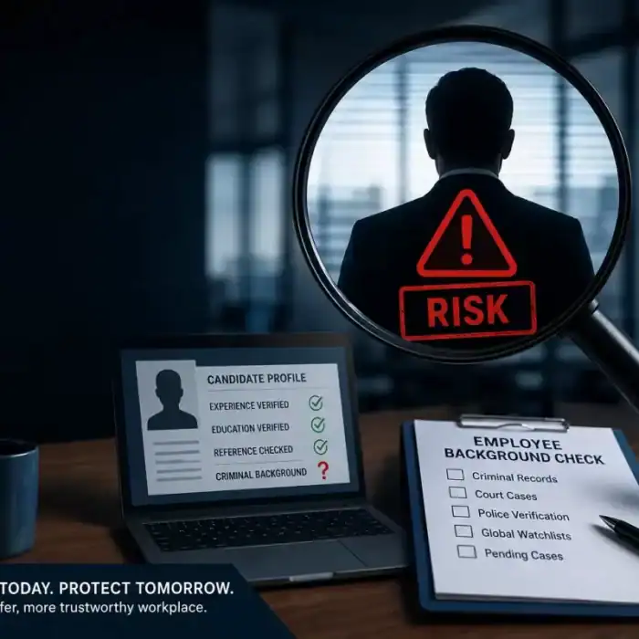 Criminal background verification for retail and logistics