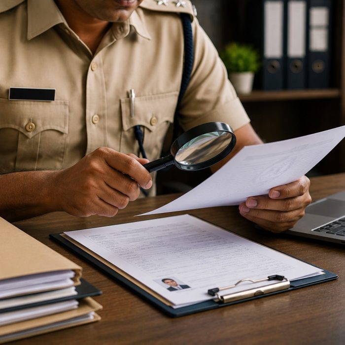 Police verification for gig workers