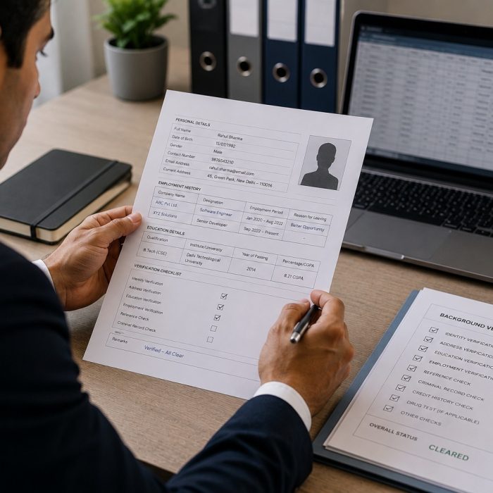 Employee background verification