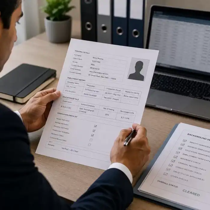 Employee background verification