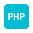 PHP – a server-side scripting language commonly used for web development and dynamic website content.