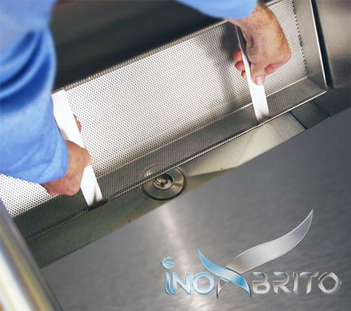 Banheira de Inox para Pet Shop com Filtragem de Pelo