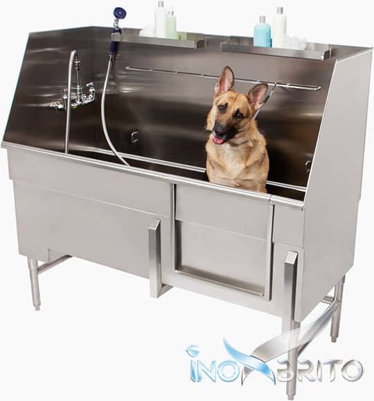 Banheira de Inox para Pet Shop