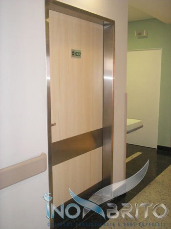 Batente em Aço Inox