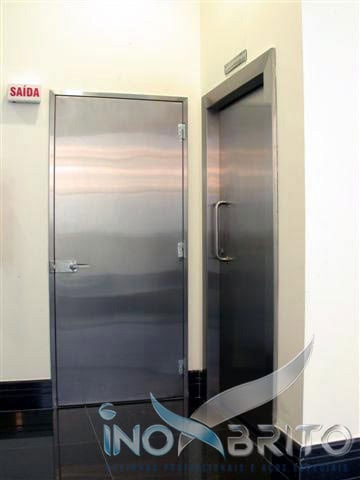 Batente em Aço Inox