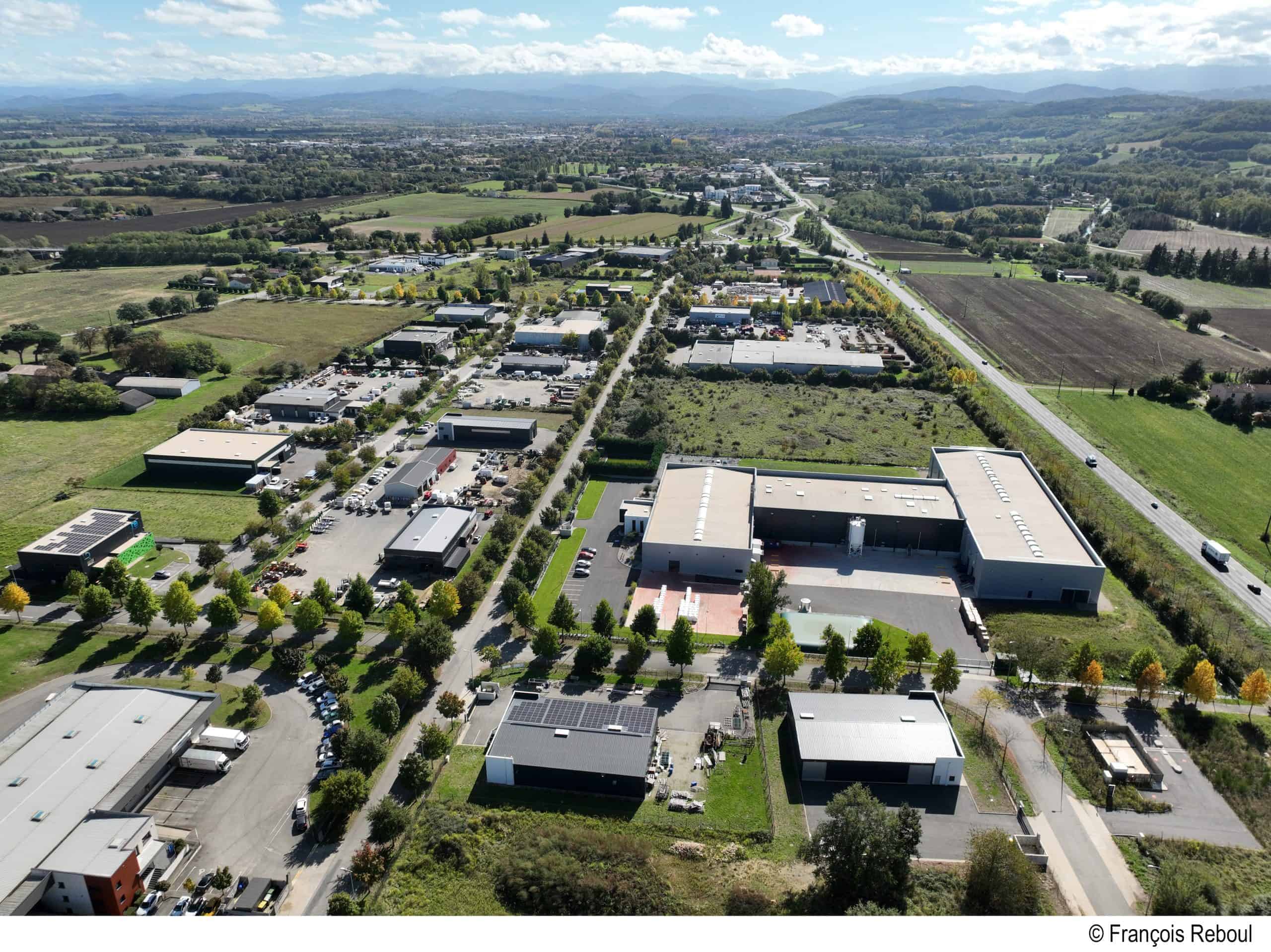 Foncier viabilisé – zone d&rsquo;activités Gabriélat (Ariège)