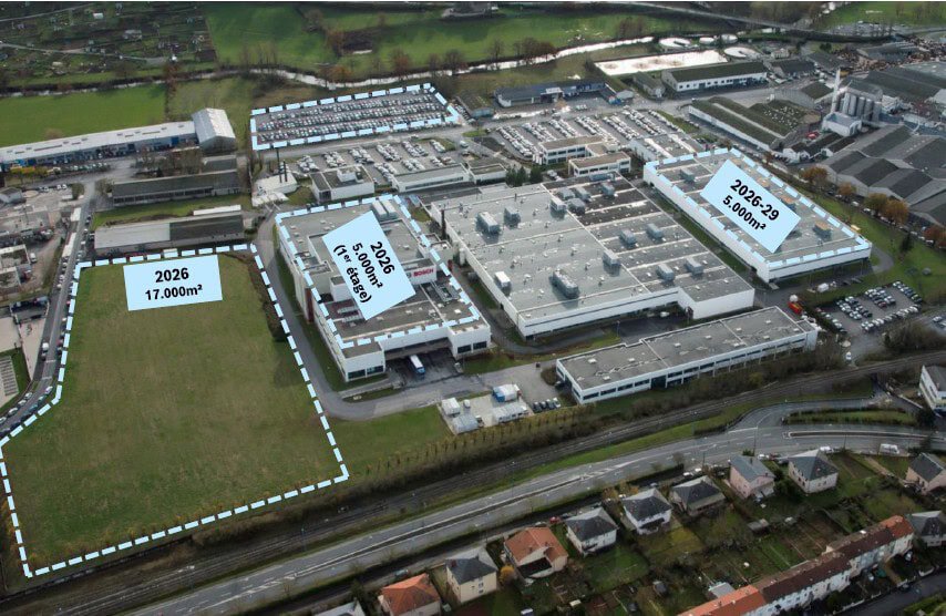 Site industriel à louer – Bâtiments et terrain disponibles sur le site Bosch (Aveyron)