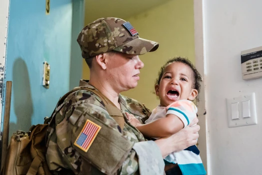 Different Types of Custody in Texas - Military Parent and Child