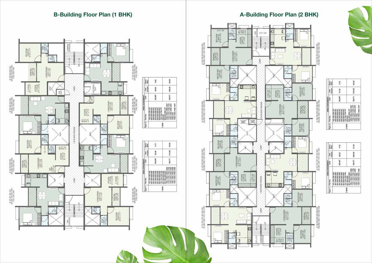 Green Life 1 BHK & 2 BHK Flats