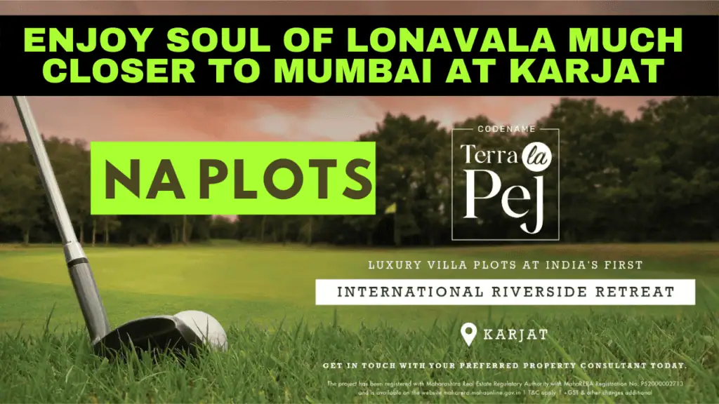 Terra La Pej Karjat River Side NA Villa Plots resort