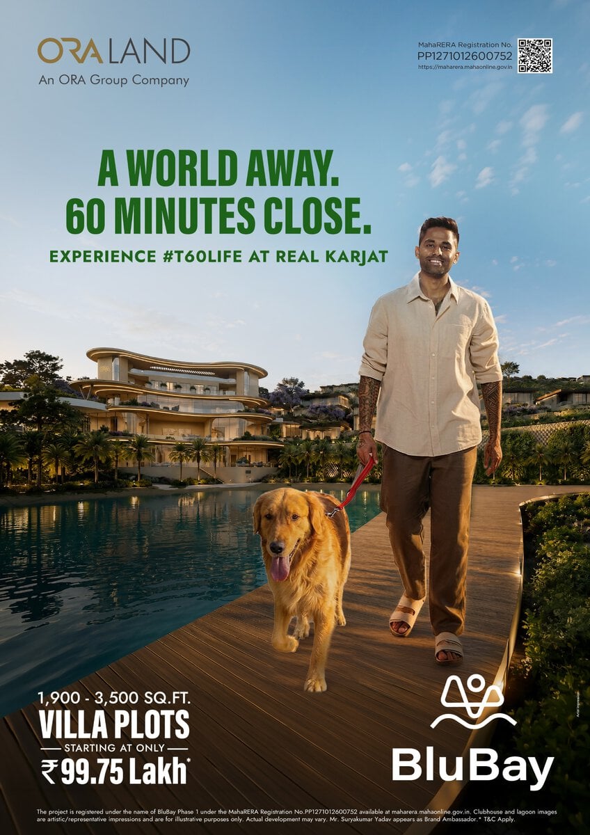 Suryakumar Yadav for BluBay by ORA Land — A World Away, 60 Minutes Close