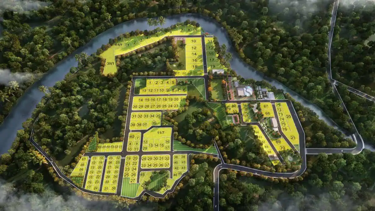 NA plots in Karjat guide with Rivergate master plan layout
