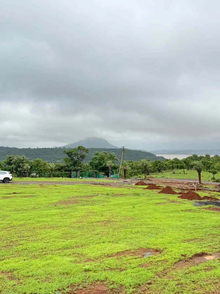 Greenery at Aquamont Lonavala weekend home plots site