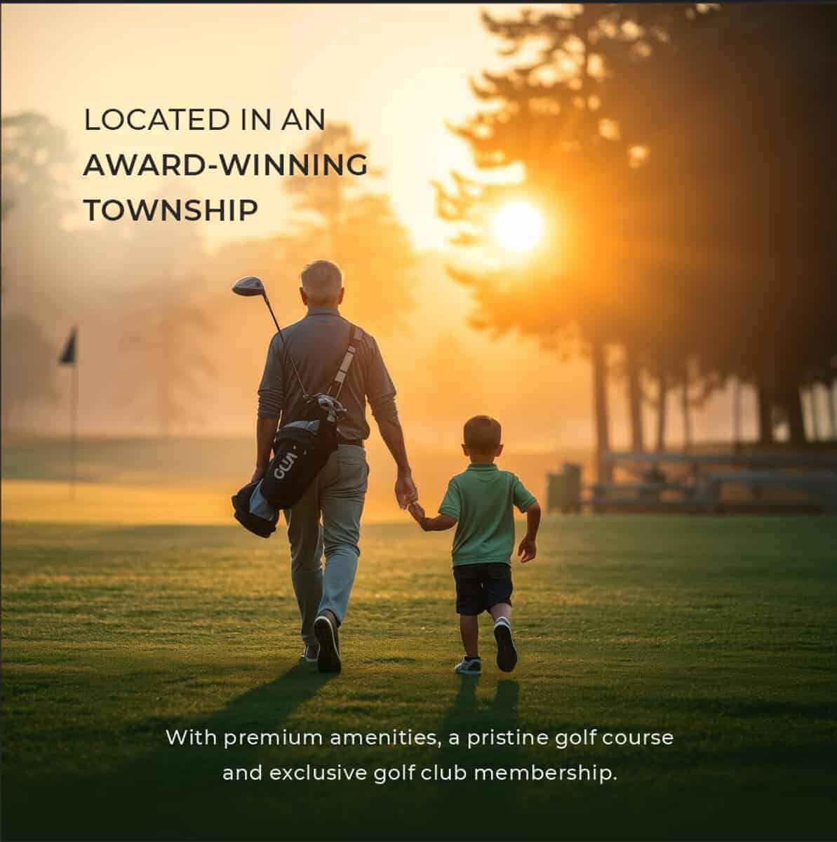 Blue Ridge township Hinjewadi 9 hole golf course with complimentary golf club sports membership at The Promenade