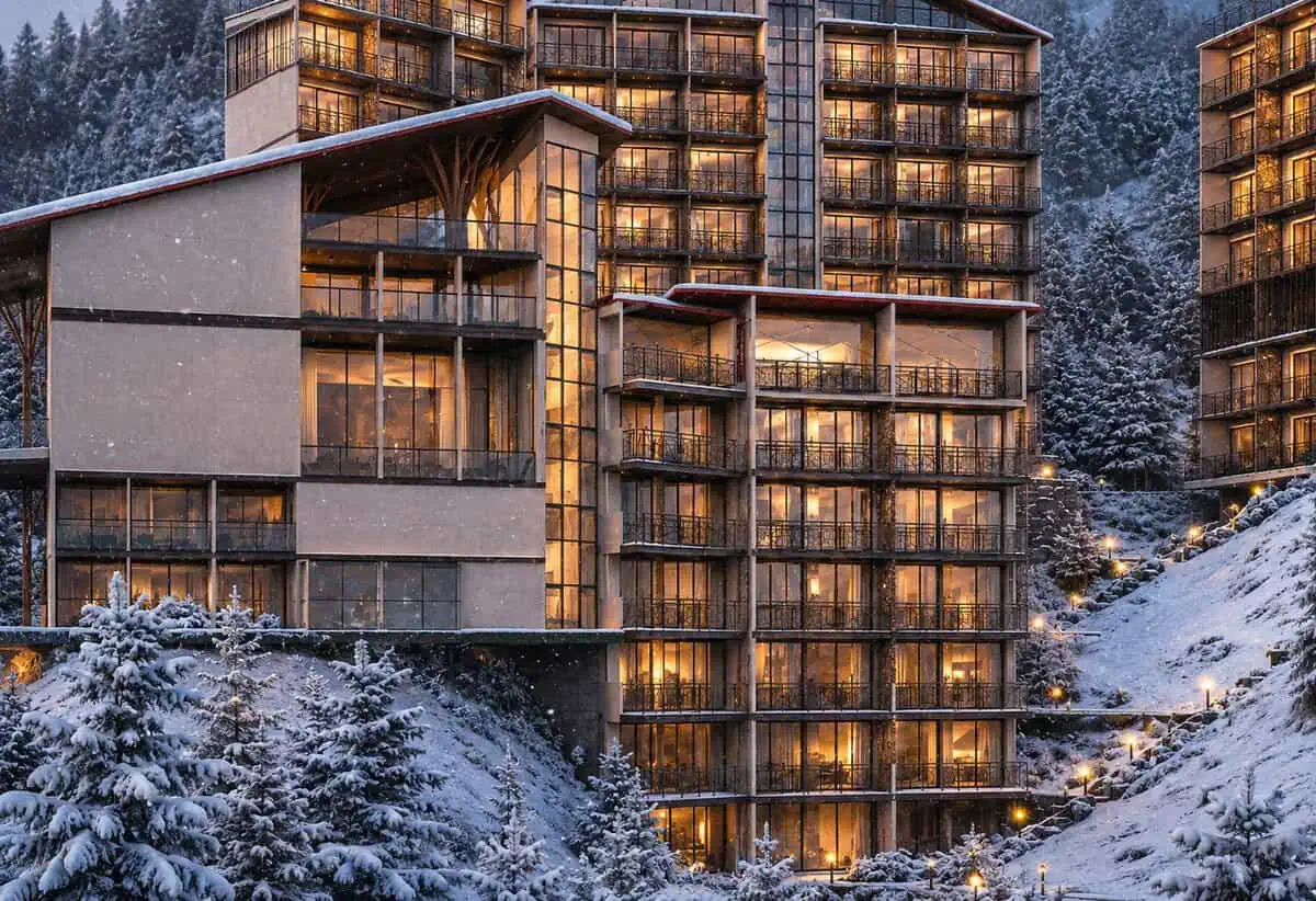 Harisons Homes Kasauli Clubhouse and Block 3 Premium 998 sq ft Snow