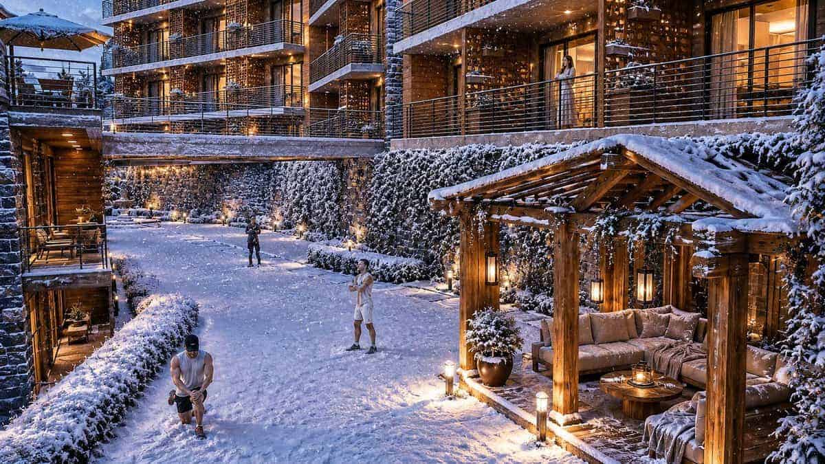Harisons Homes Kasauli Kids Play Area Snow Family Amenity