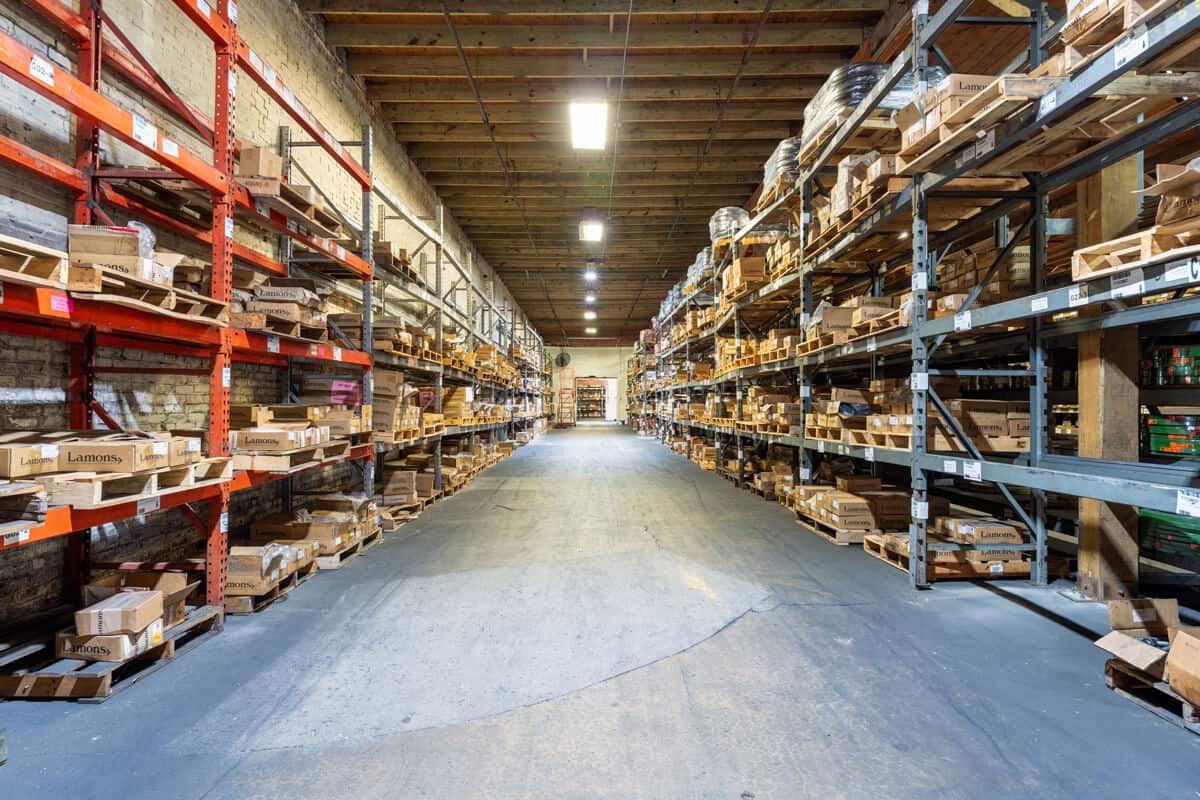 Lamons Beaumont warehouse interior