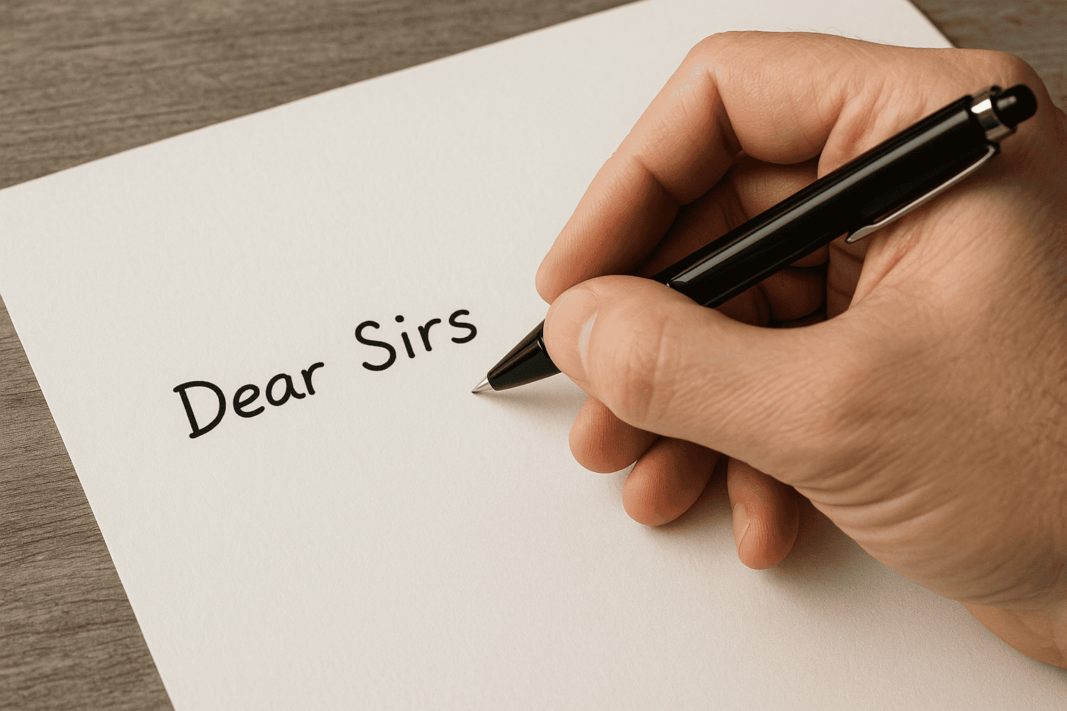 ‘Dear Sirs’ Gets the Sack — Law Society Dumps Legal Fossil
