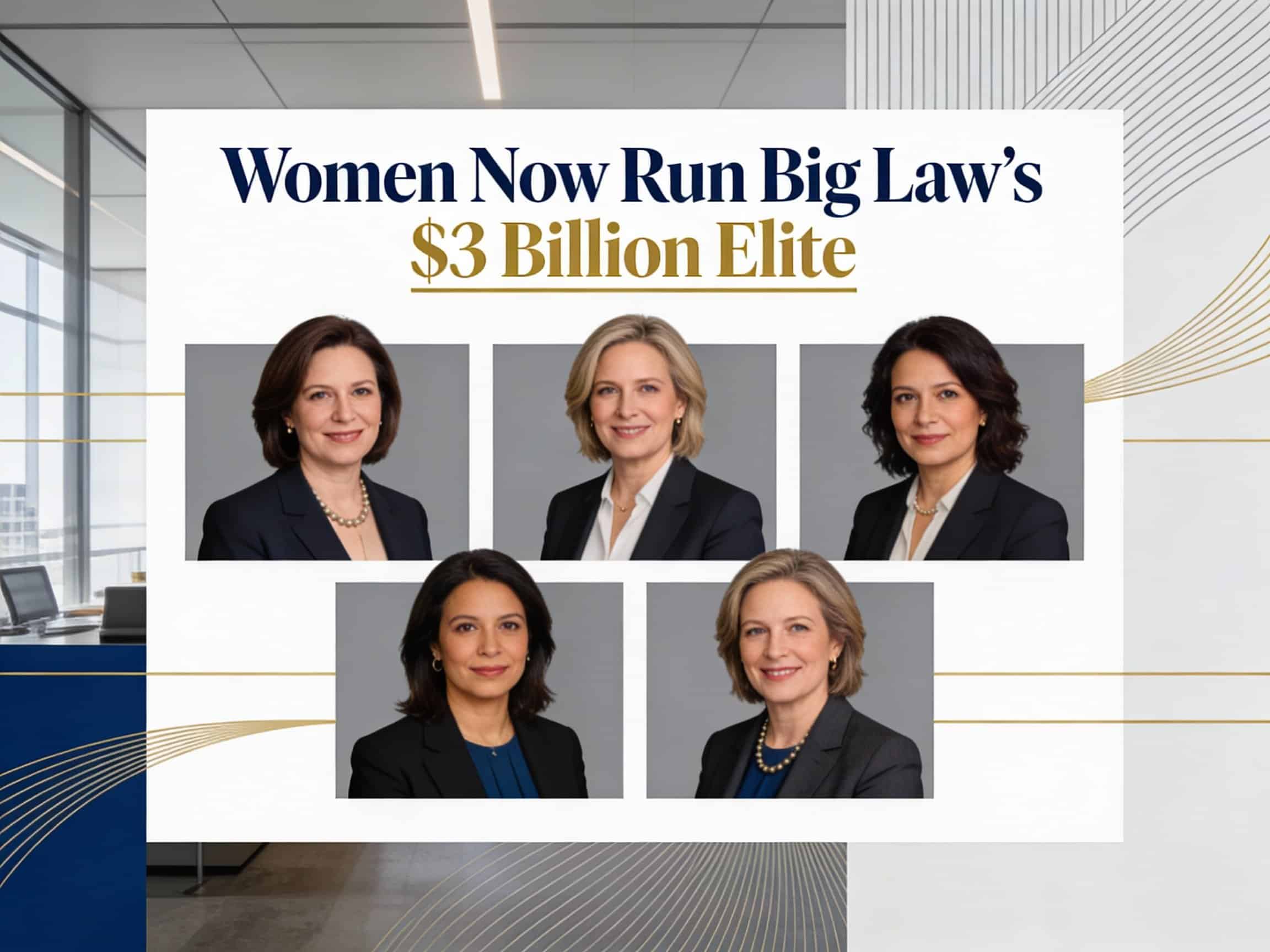women running biglaw firms