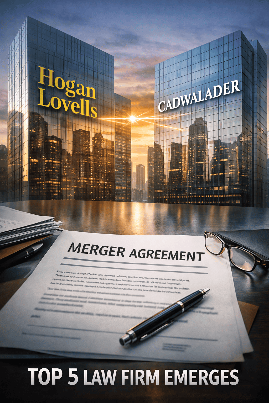 cadwalader hogan lovells merger - lawfuel