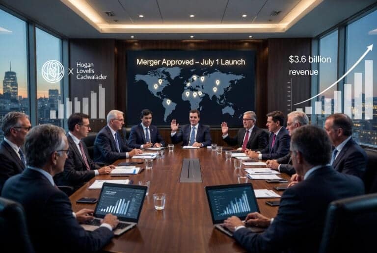 Hogan Lovells Cadwalader Partners Approve Biggest Law Firm Merger Ever — Big Law’s Latest Power Play for Scale in a Shrinking World