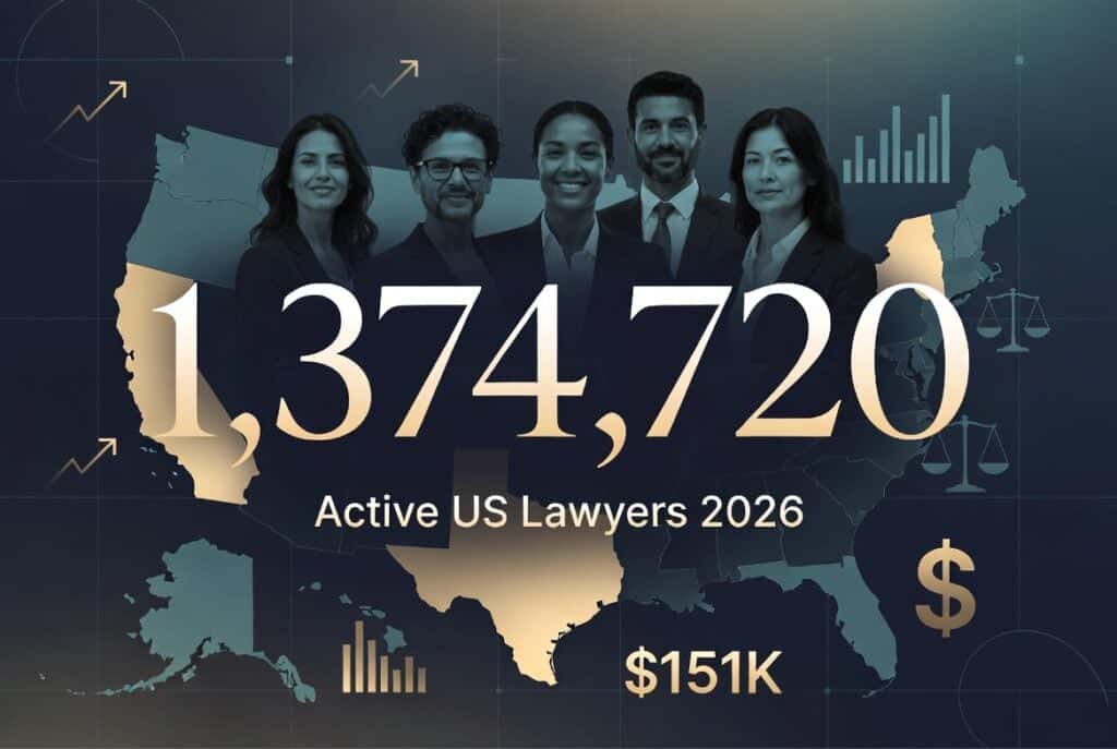 How Many Lawyers Are in the US? (2026 Statistics)