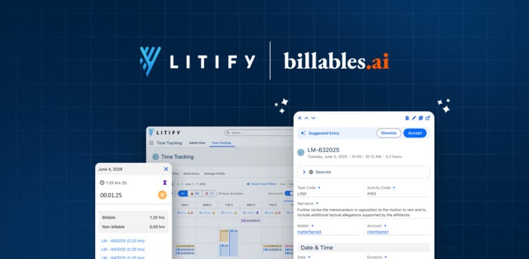 AI vs The Billable Hour Leak: Litify Targets Law Firms’ Missing 30%