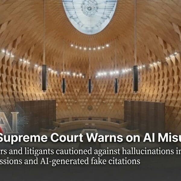 Supremecourtwarning AI