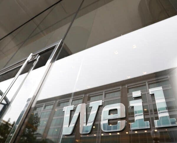 The logo of law firm Weil, Gotshal & Manges LLP is seen outside of their office in Washington, D.C.