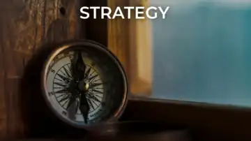 Perispec Strategy Sprint concept represented by a vintage compass pointing north, symbolising strategic direction, focus, and purposeful business growth.