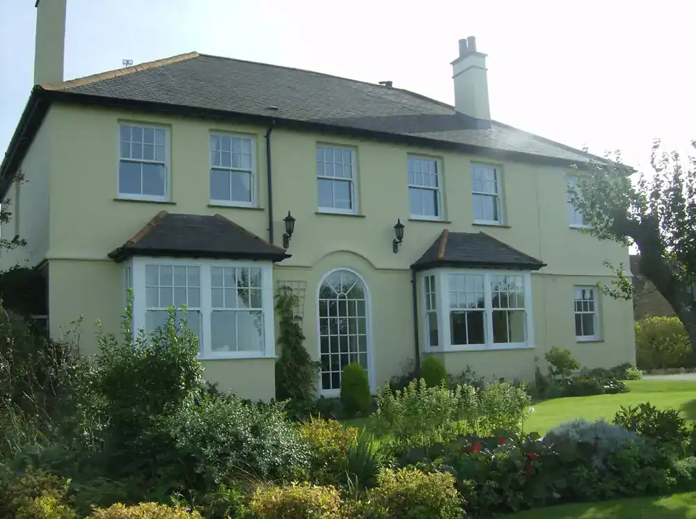sliding sash window installed at house