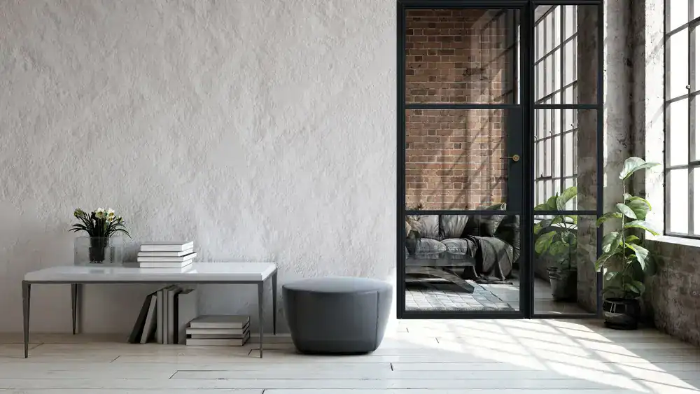 aluspace hinge door