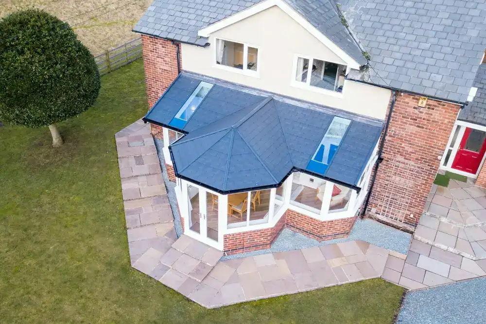 tiled roof conservatory