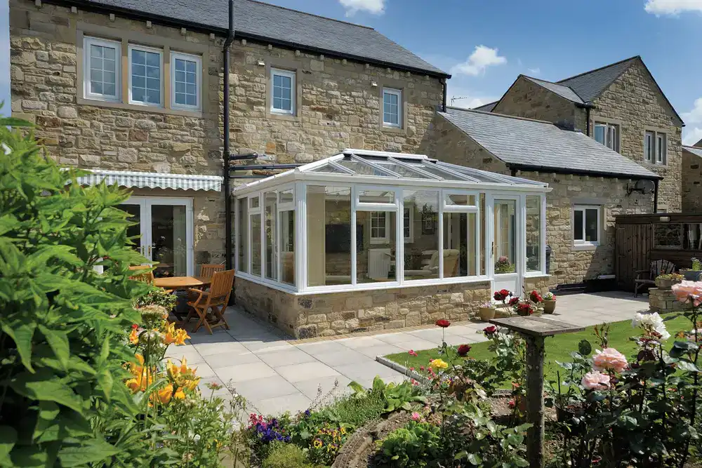 glass roof conservatory
