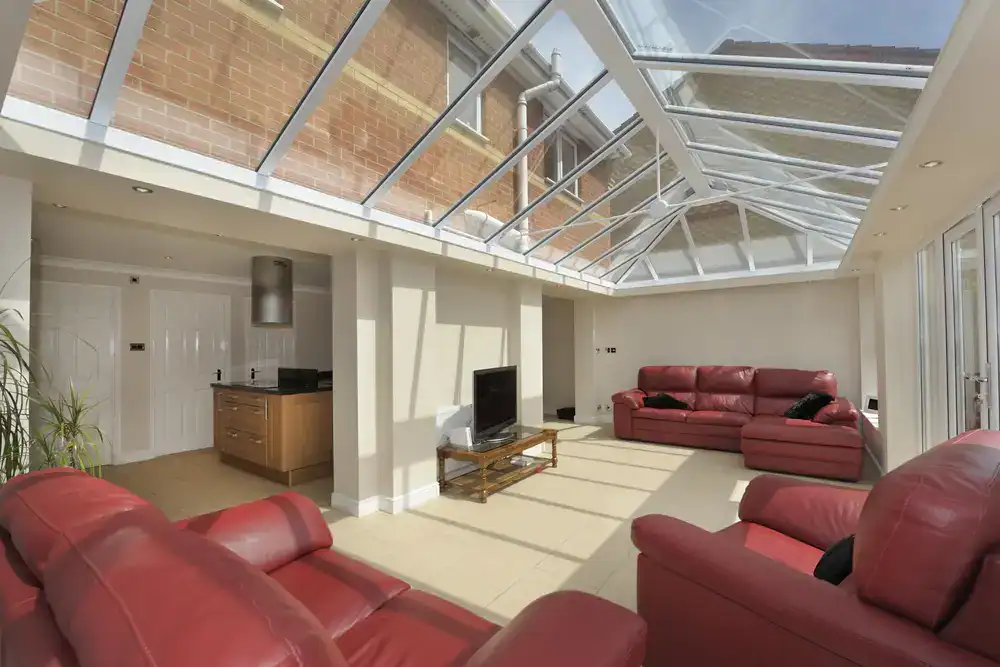 glass roof conservatoy