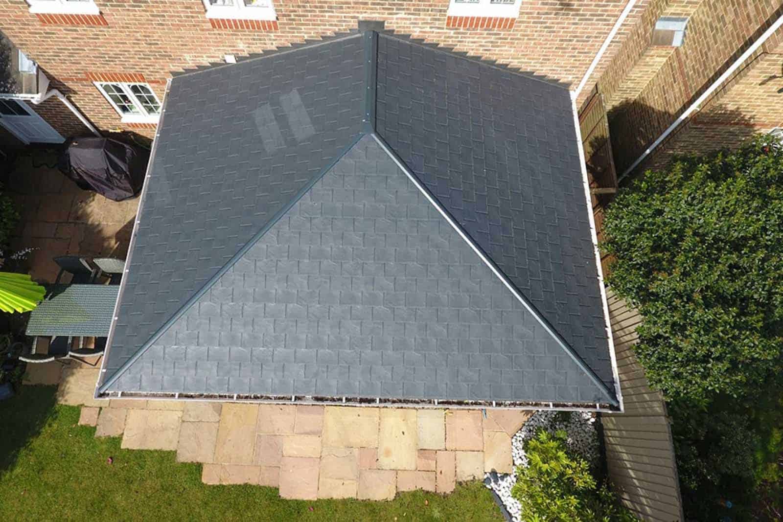 tiled roof
